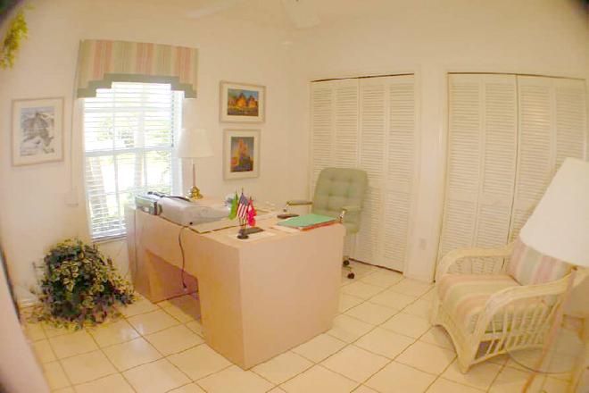 Muster Luxus Villa mit Pool Marco Island / Florida :  B�ro 