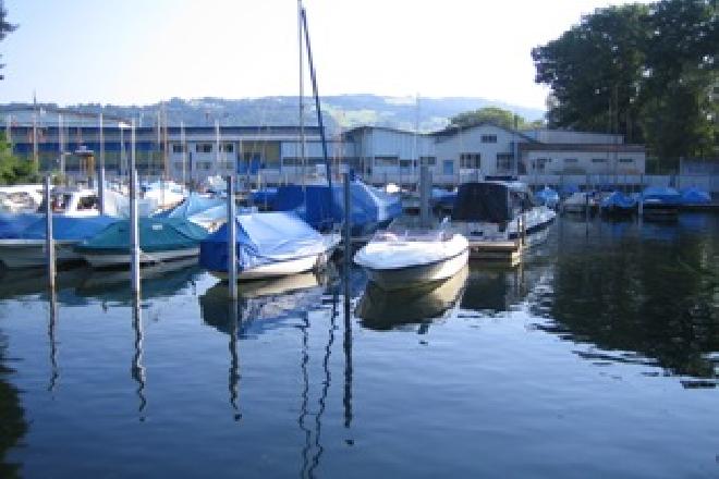 Villa am Bodensee Altenrhein :  Hafen/Bootsplatz� �